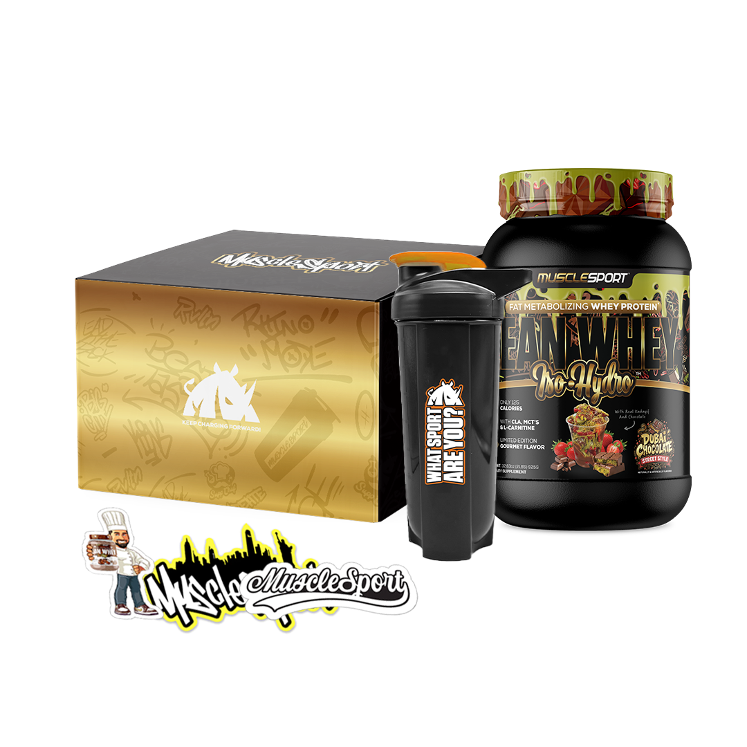 Official Musclesport Limited Edition Box Gold - Dubai Raffle Box