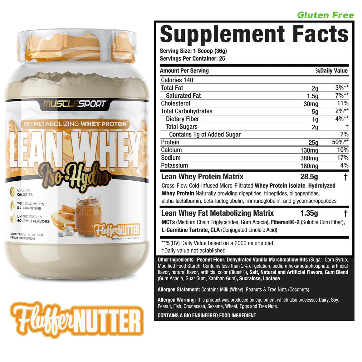 Lean Whey® Iso Hydro Gourmet Protein 2lb - Limited Edition
