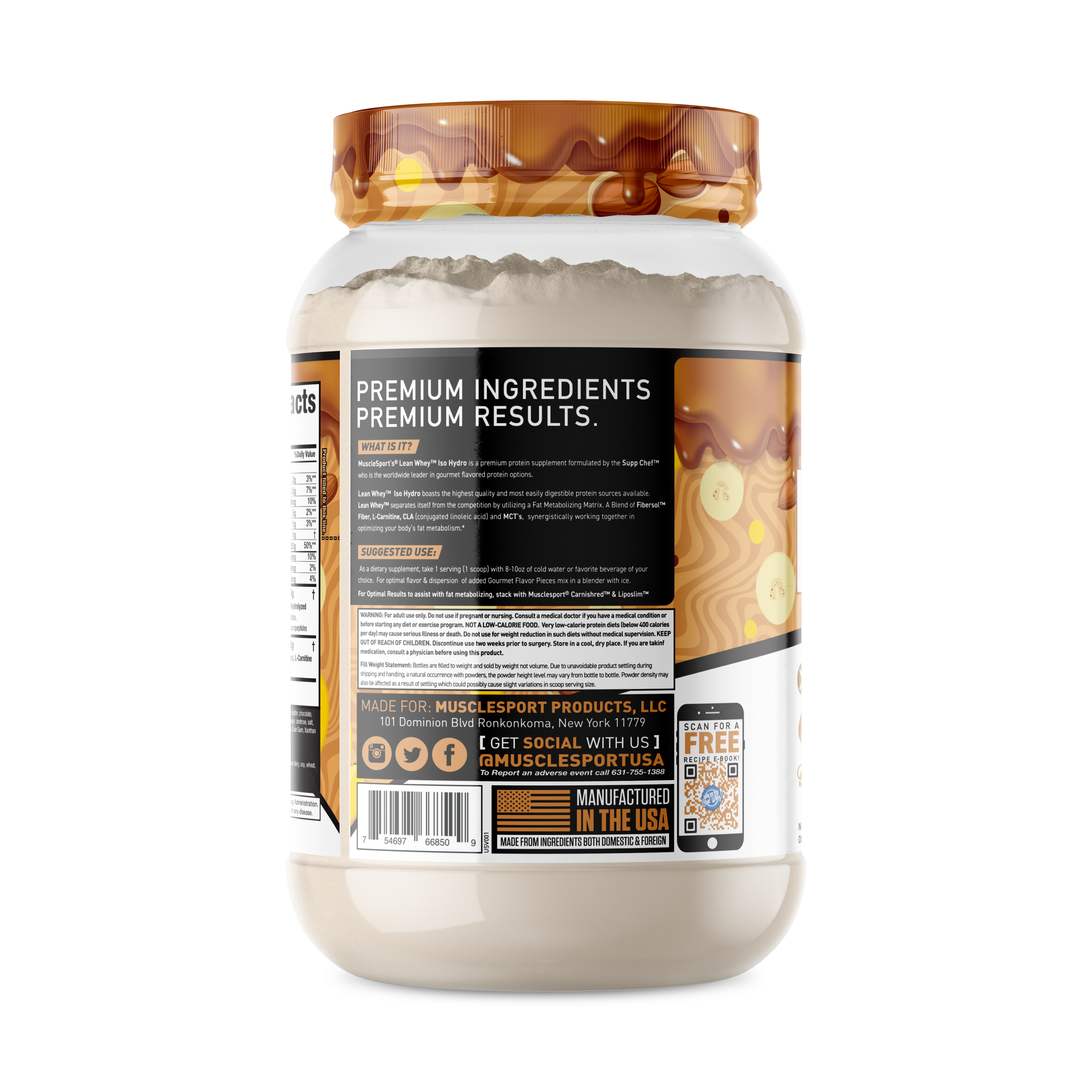 Lean Whey® Iso Hydro Gourmet Protein 2lb - Limited Edition