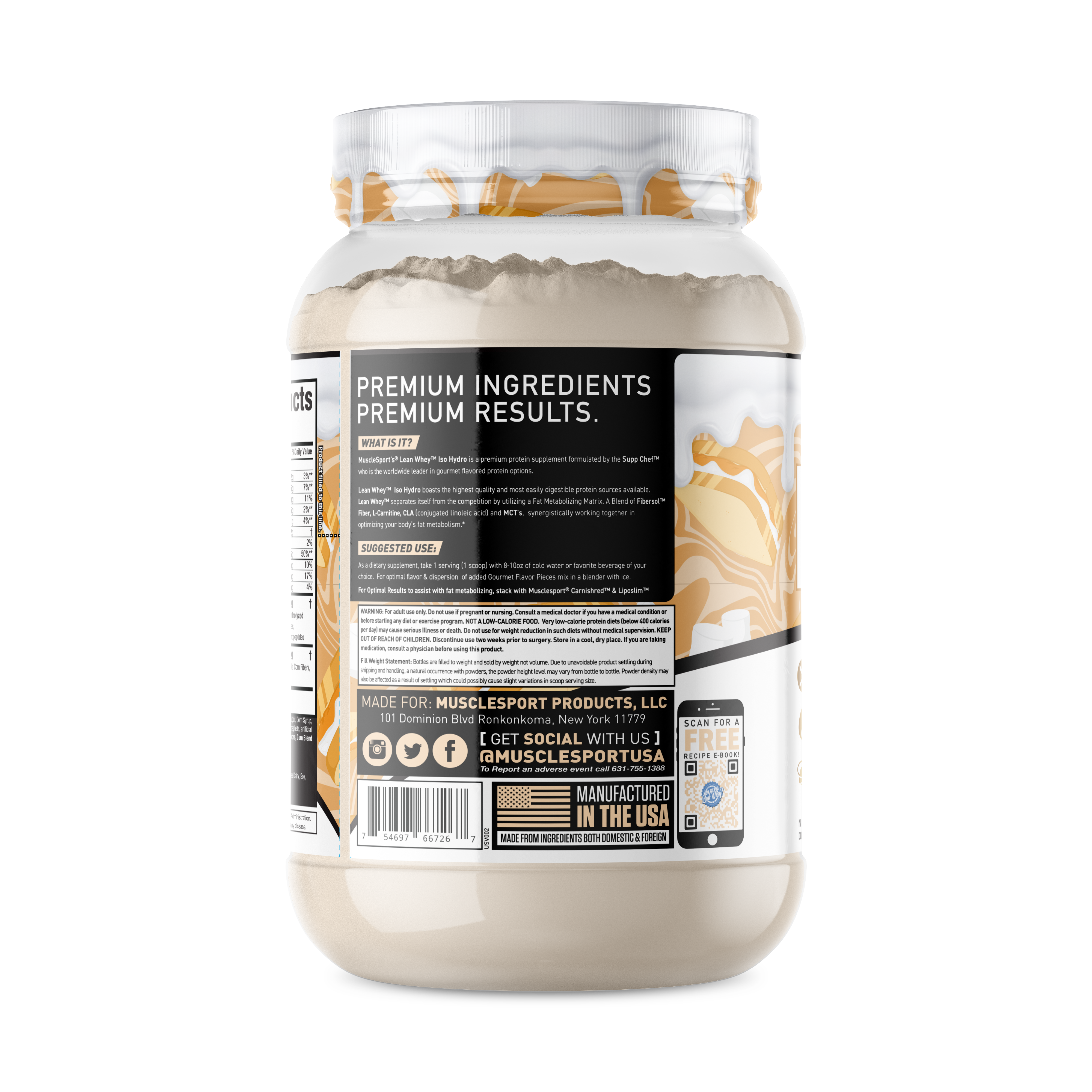Lean Whey® Iso Hydro Gourmet Protein 2lb - Limited Edition