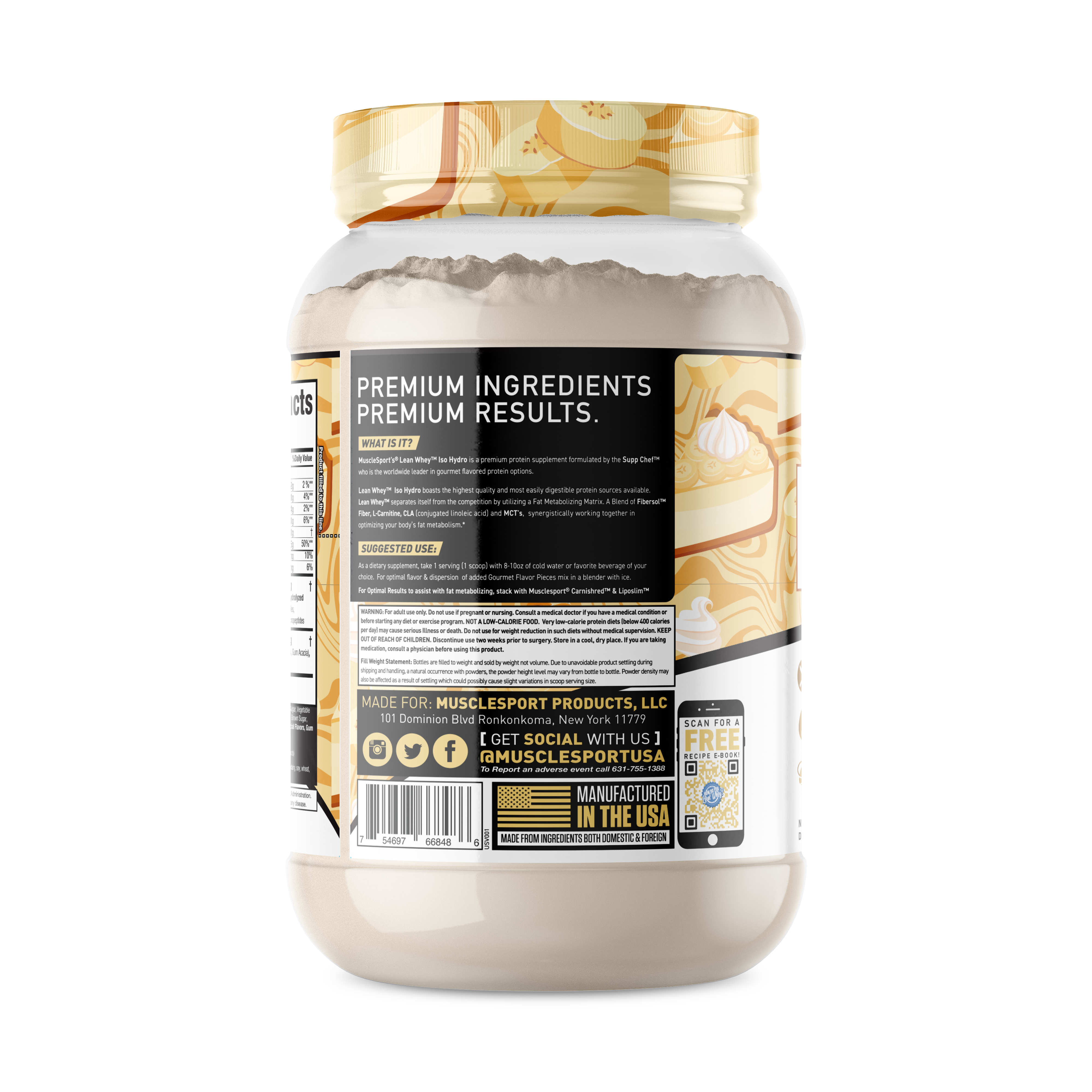 Lean Whey® Iso Hydro Gourmet Protein 2lb - Limited Edition