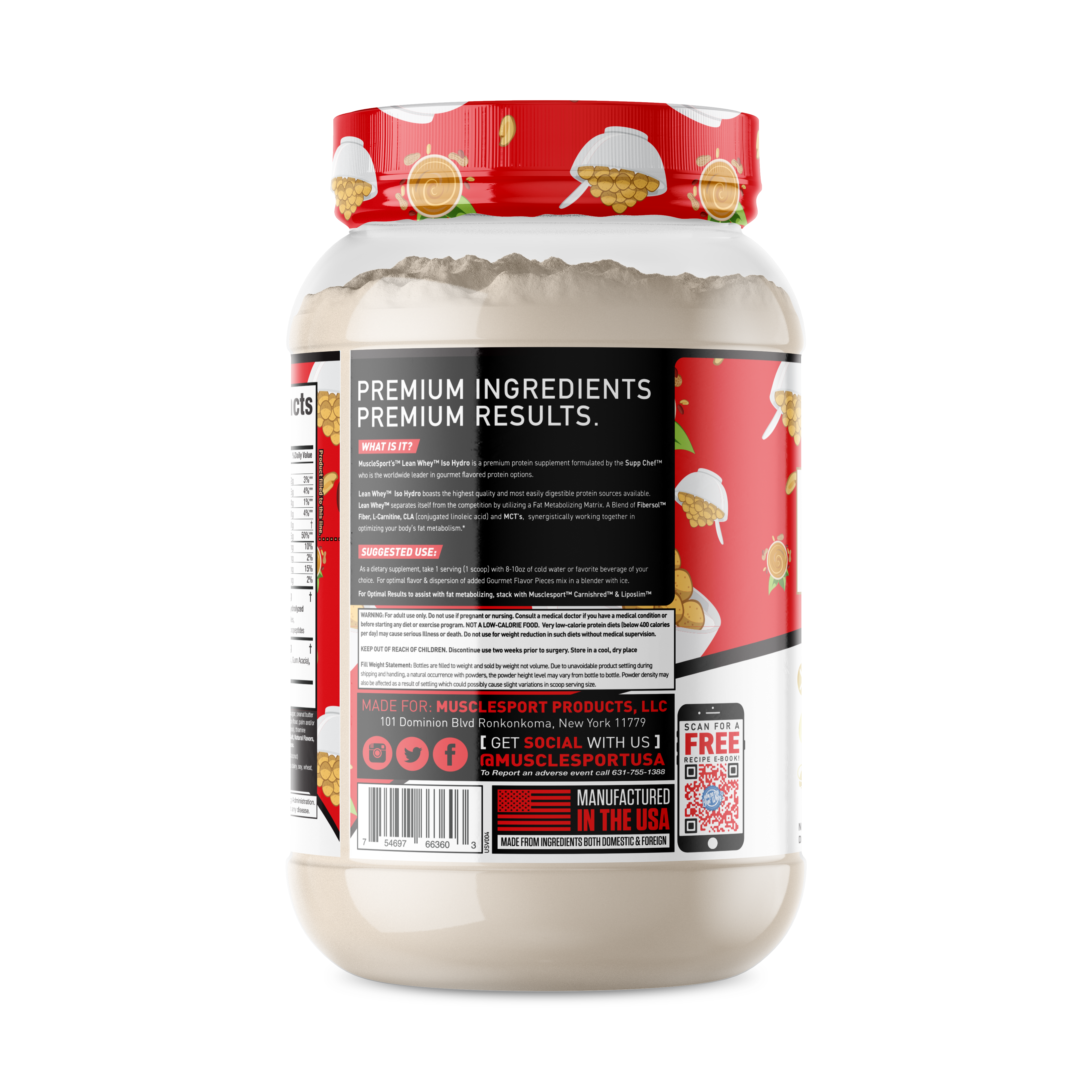 Lean Whey® Iso Hydro Gourmet Protein 2lb - Limited Edition