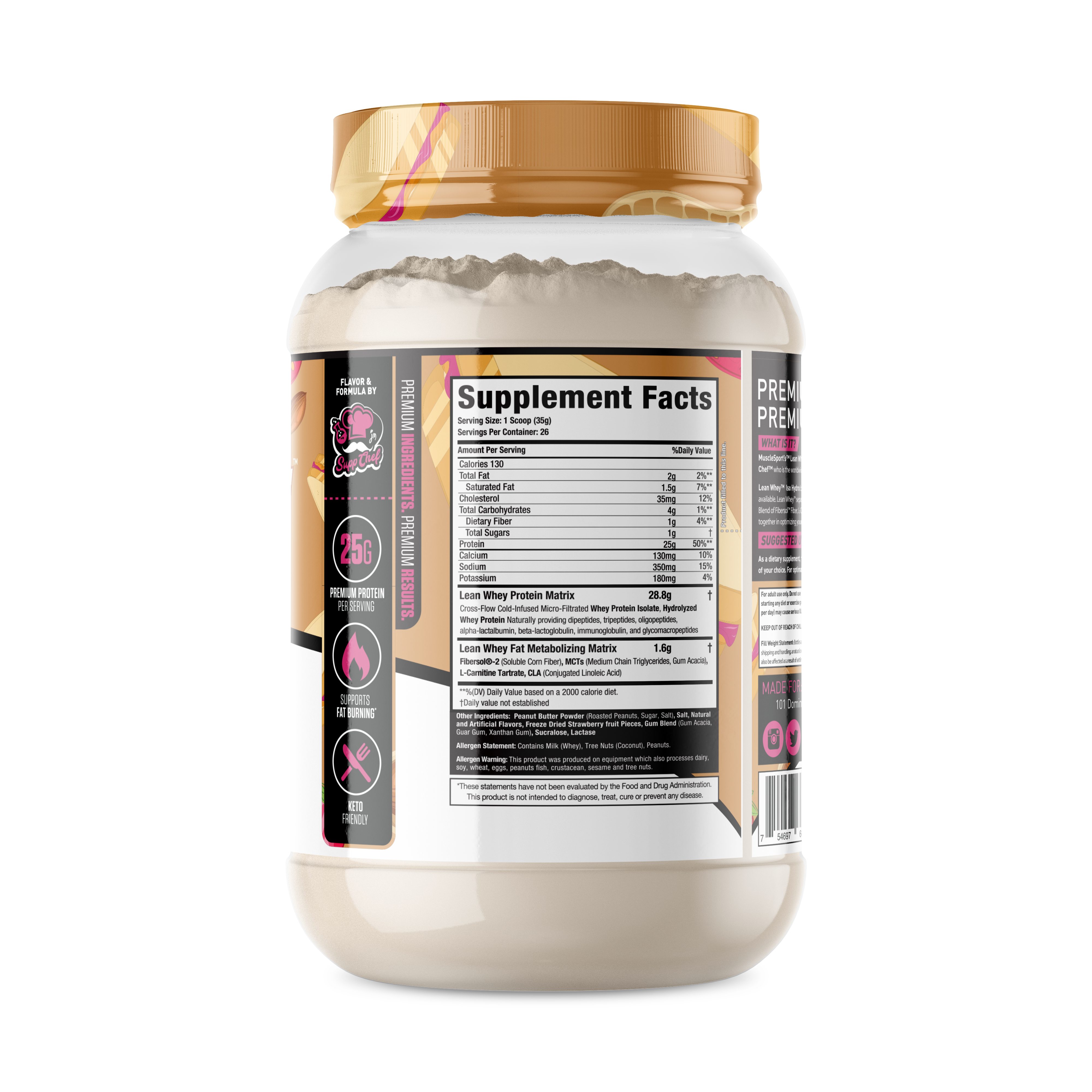 Lean Whey® Iso Hydro Gourmet Protein 2lb - Limited Edition