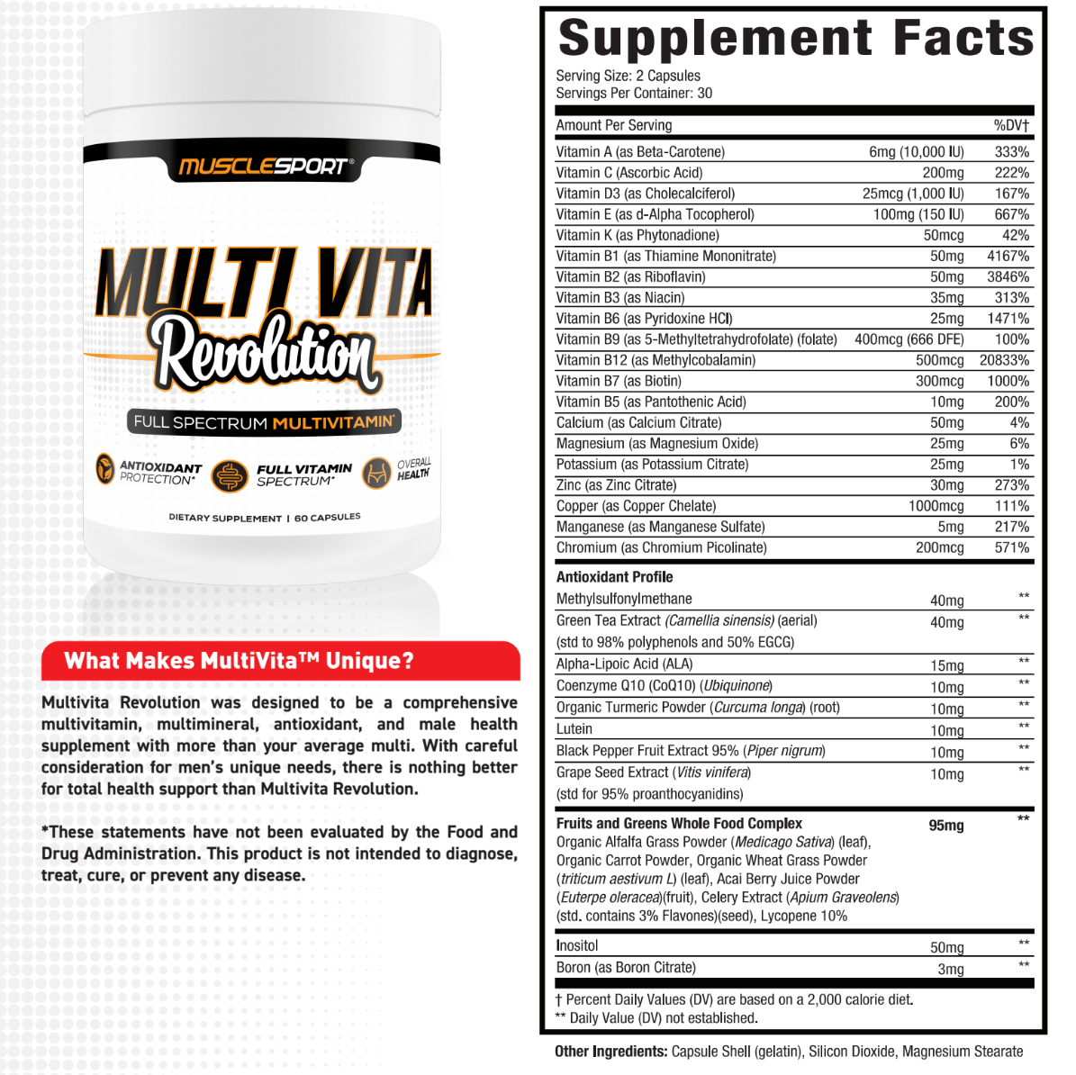 Multi Vitamin Revolution Promo