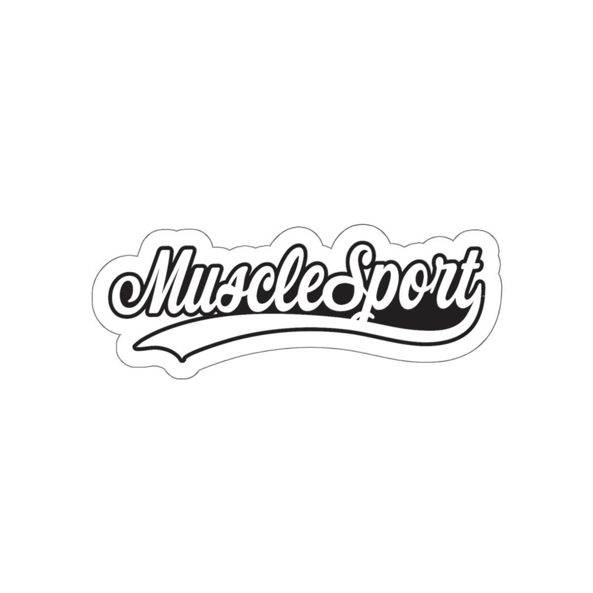 Musclesport Sports Logo Sticker