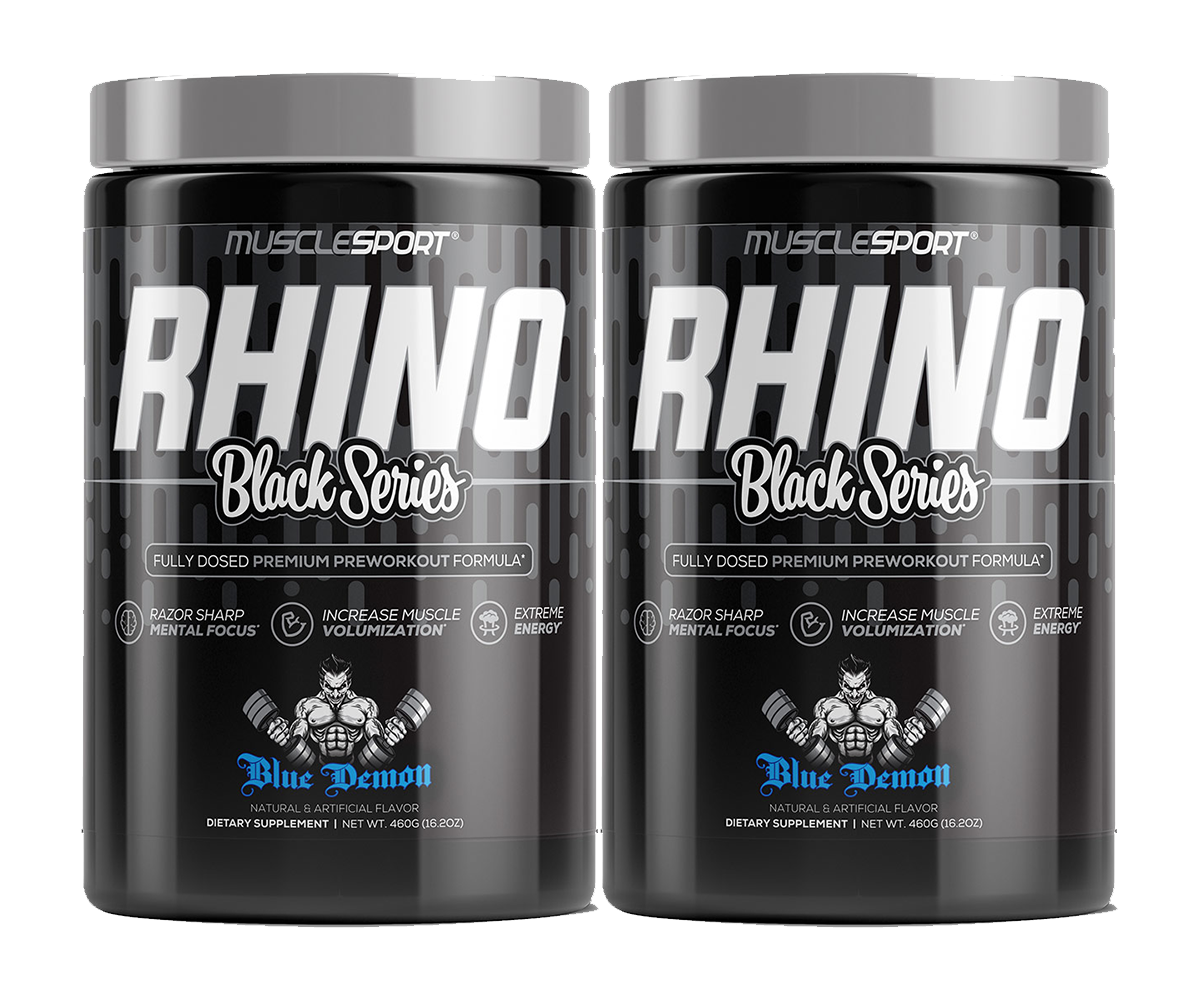 Save 25% 2 Rhino Black