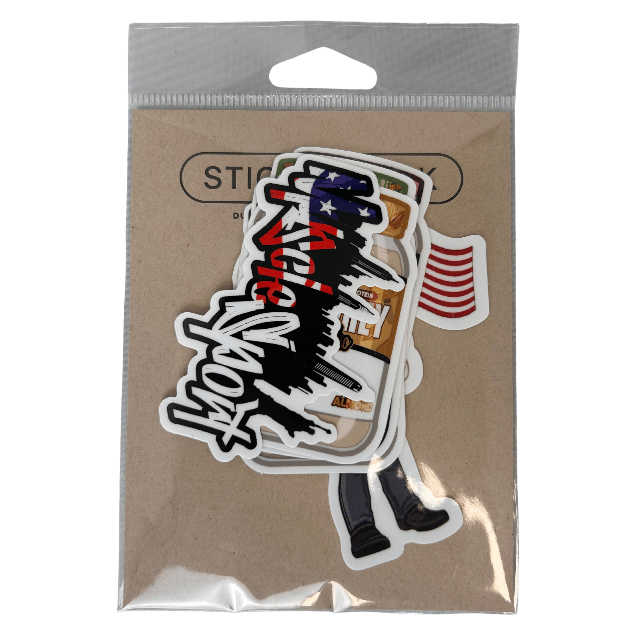 Musclesport Sports Sticker Pack - 7 Total Stickers