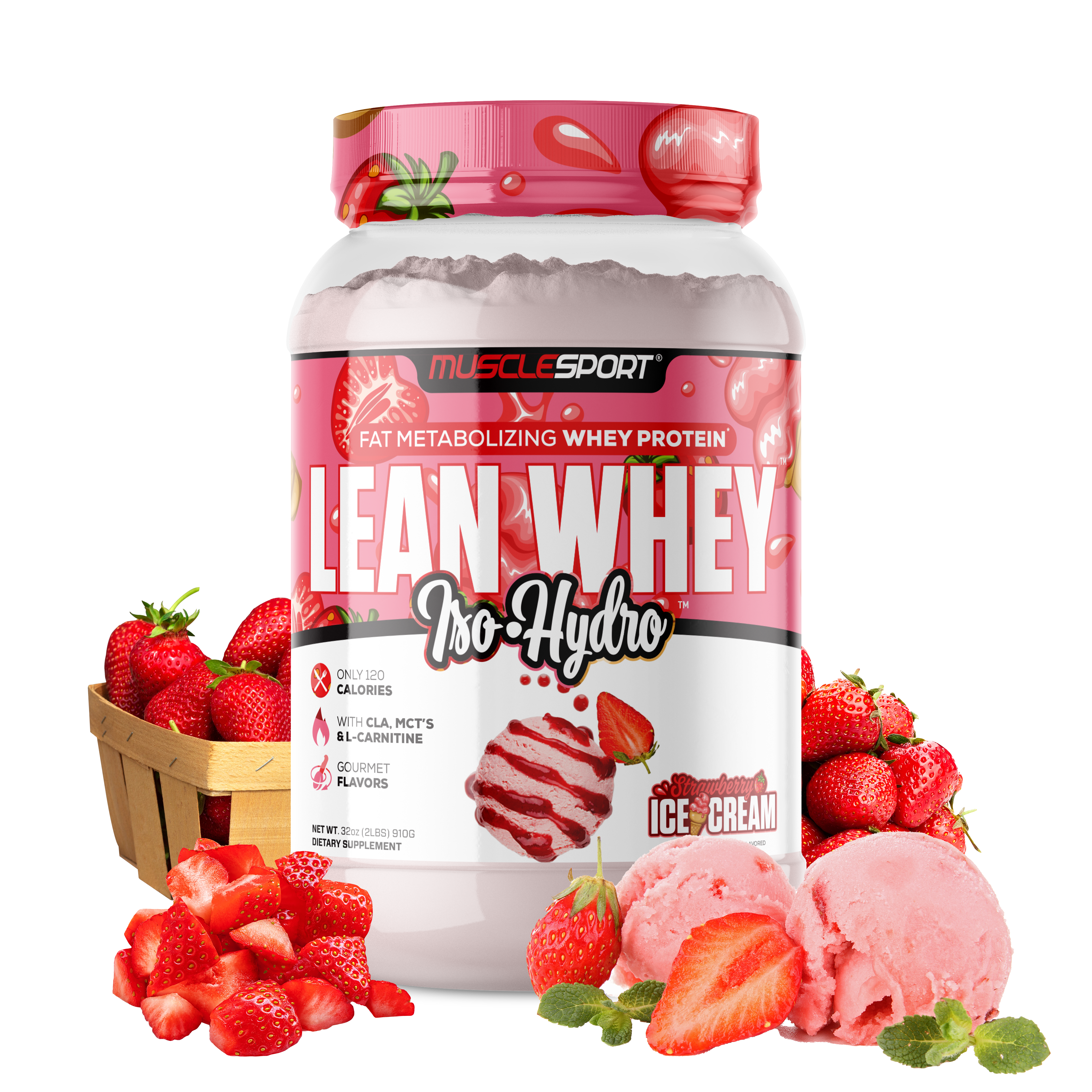 Lean Whey® Iso Hydro Gourmet Protein 2lb - Standard