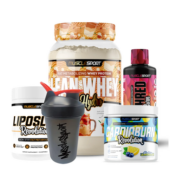 Musclesport Ultimate Lean Whey Fat Burning Stack 20% off + FREE Liposlim & Shaker