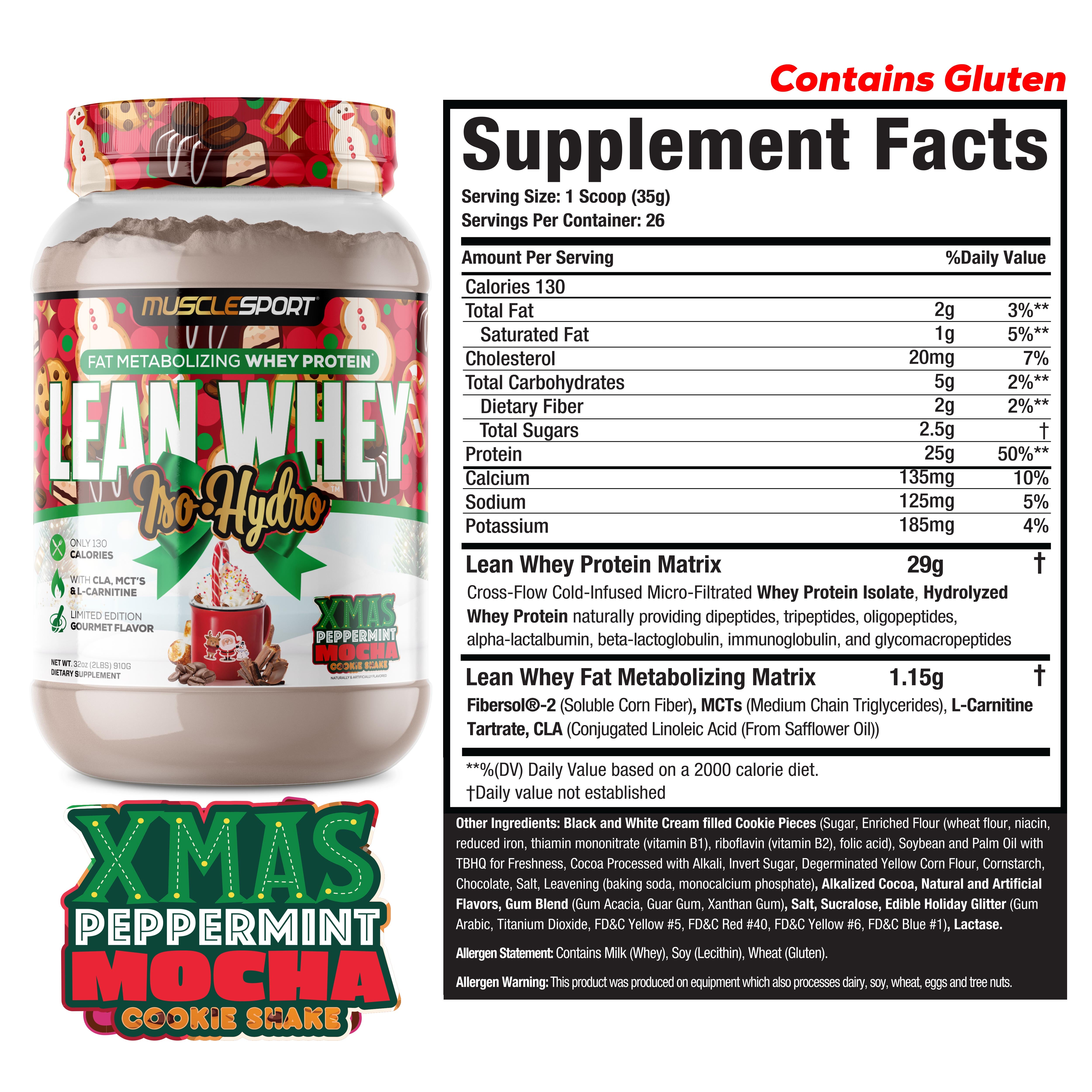 Lean Whey® Iso Hydro Gourmet Protein 2lb - Limited Edition