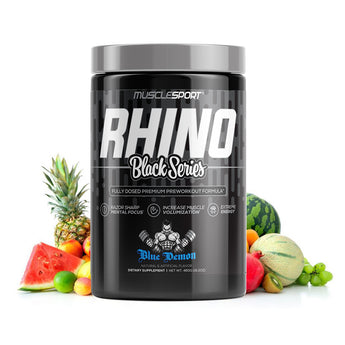 $25 off - Rhino BLACK V2 - High Performance & Stim Preworkout