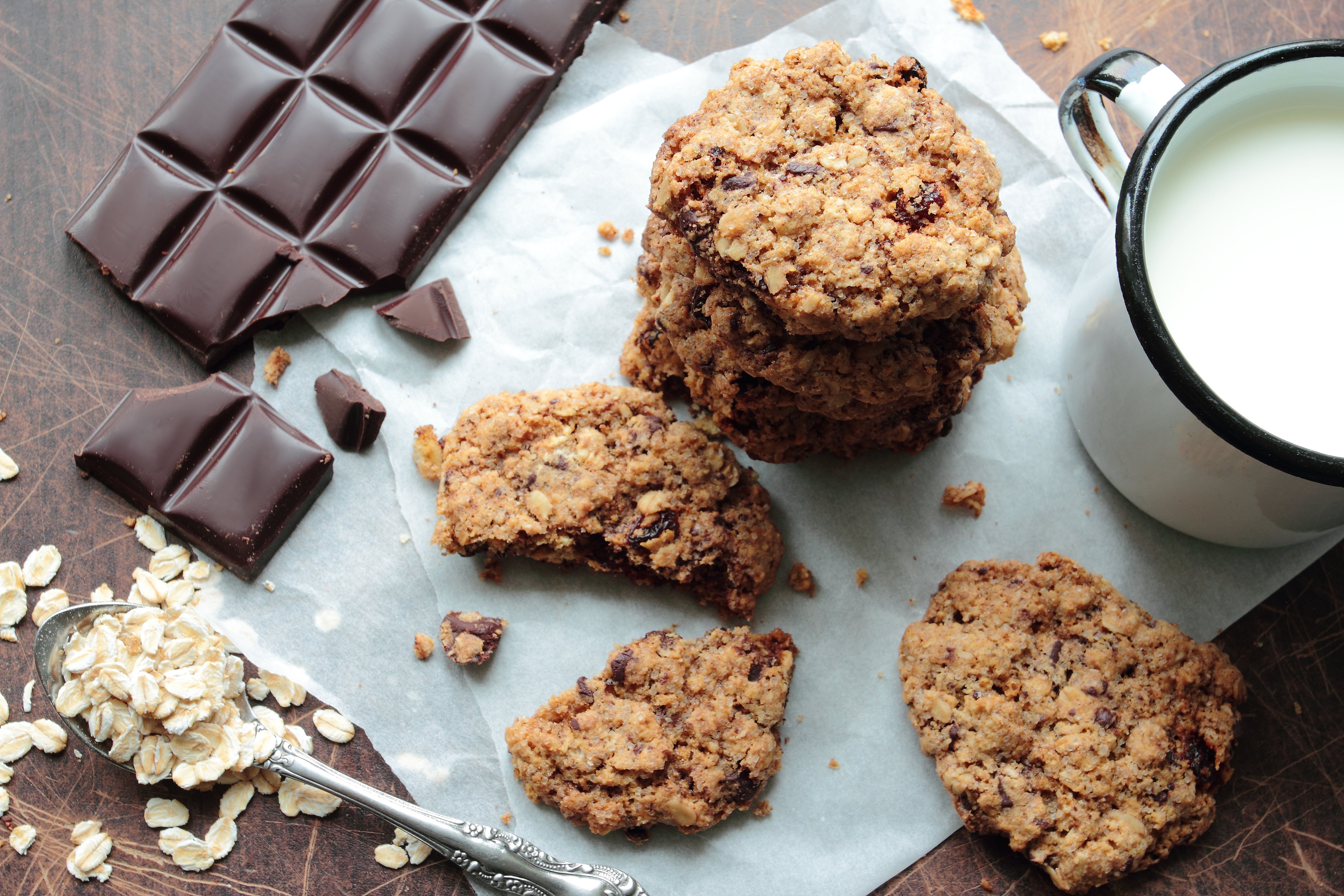 413 No Bake Protein Cookies