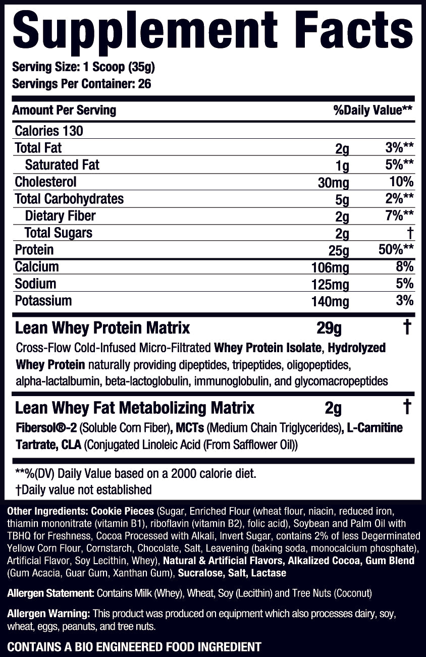 Lean Whey® Iso Hydro Gourmet Protein 2lb - Standard