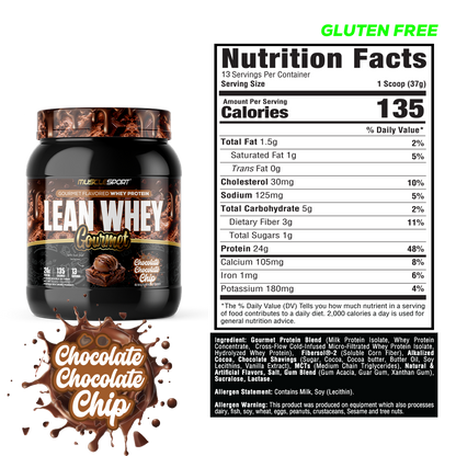 Lean Whey® Gourmet Protein 1lb - Premium Blended Protein