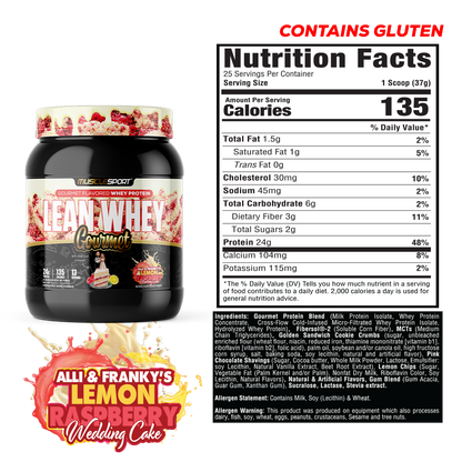 Lean Whey® Gourmet Protein 1lb - Premium Blended Protein