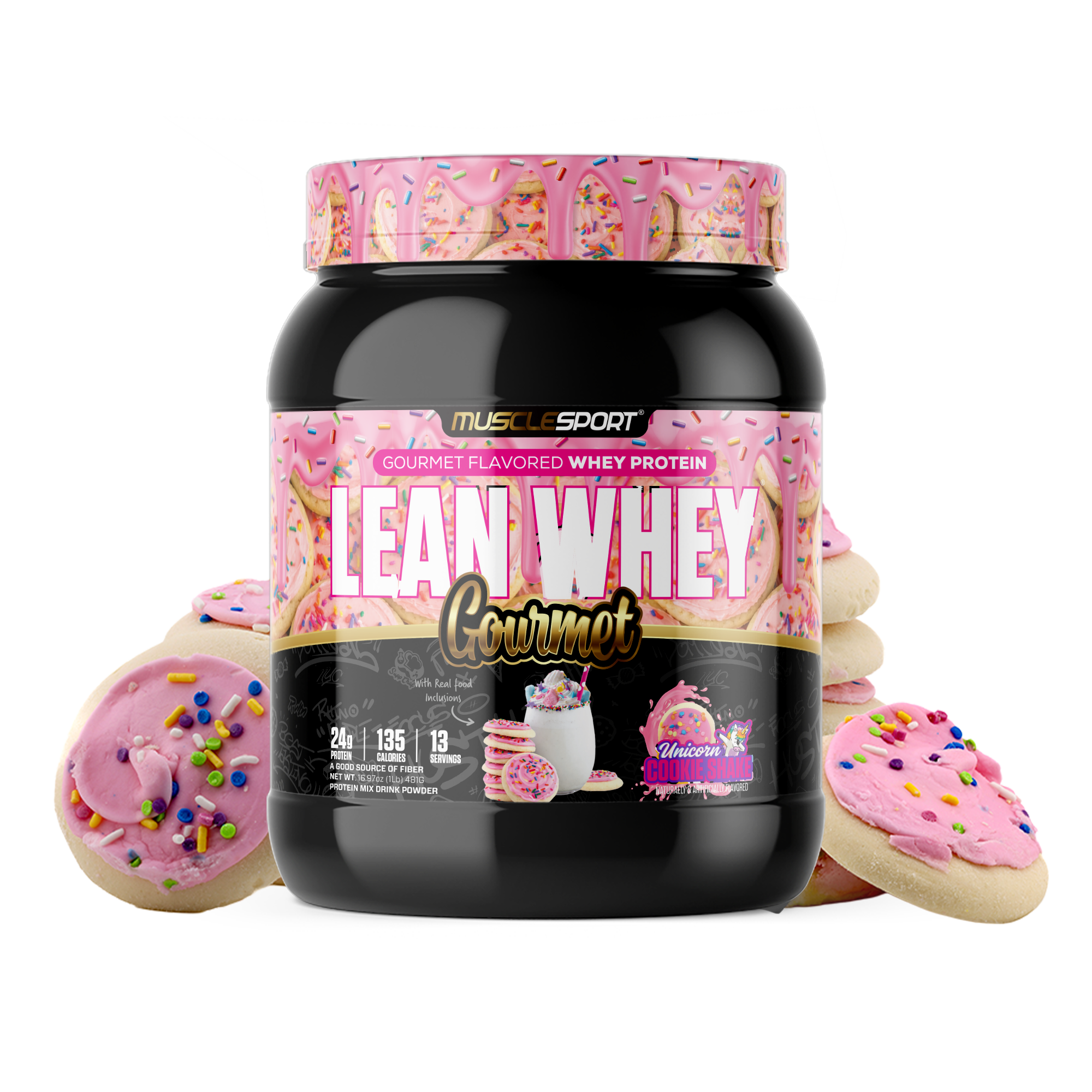 Lean Whey® Gourmet Protein 1lb - Premium Blended Protein