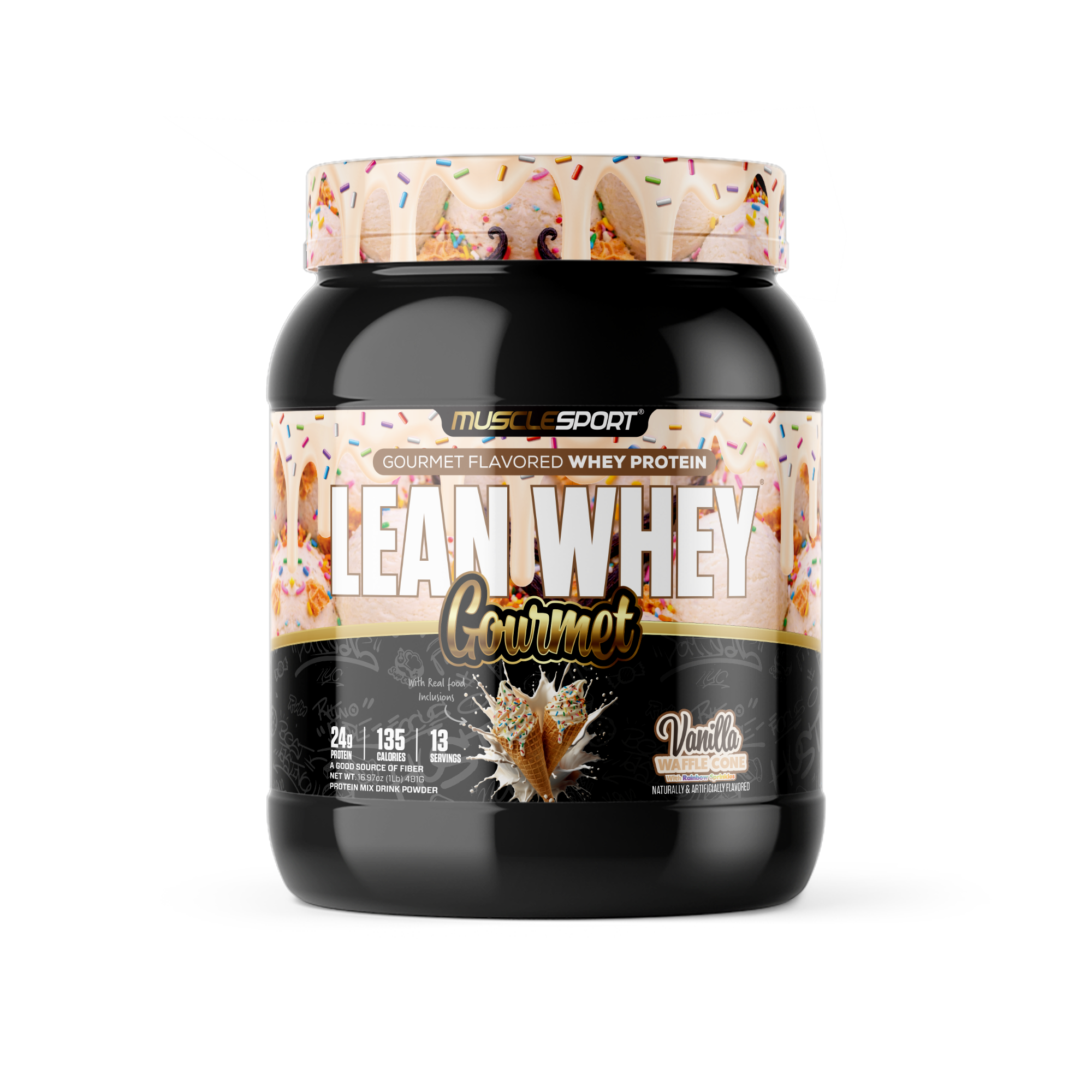 Lean Whey® Gourmet Protein 1lb - Premium Blended Protein