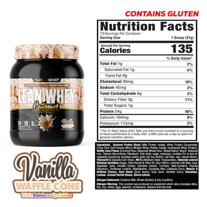 Lean Whey® Gourmet Protein 1lb - Premium Blended Protein