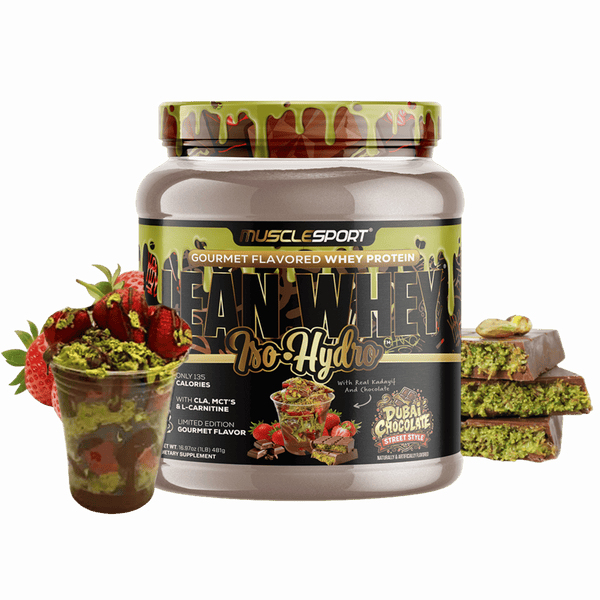 Lean Whey™ Gourmet 1lb | MuscleSport® Whey Protein Isolate Powder