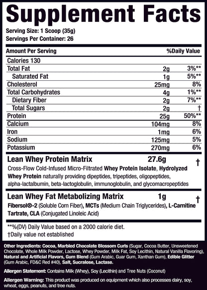Lean Whey® Iso Hydro Gourmet Protein 2lb - Standard
