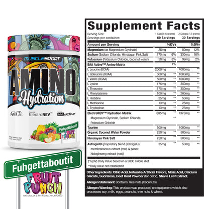 Amino + Hydration™ 360 Grams
