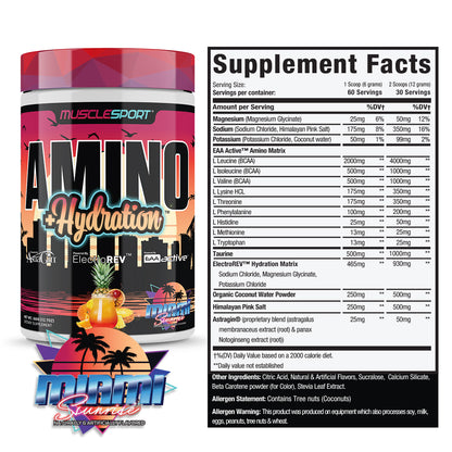 Amino + Hydration™ 360 Grams