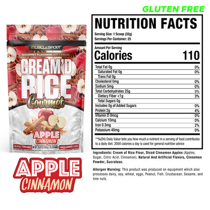 Cream'd Rice Gourmet - Hot Cereal - 25 Servings