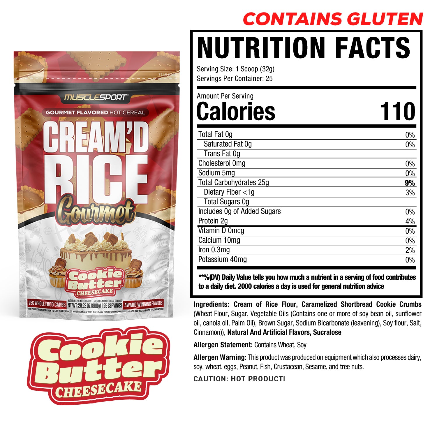 Cream'd Rice Gourmet - Hot Cereal - 25 Servings