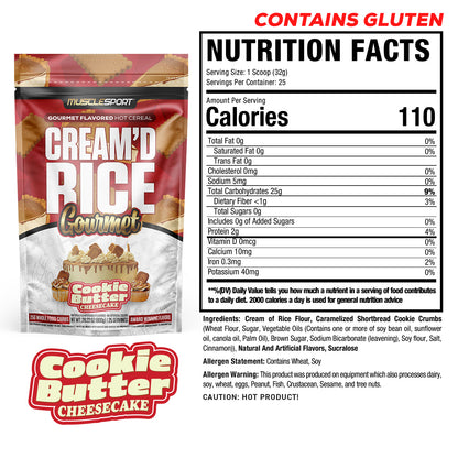 Cream'd Rice Gourmet VIP Access - Hot Cereal - 25 Servings