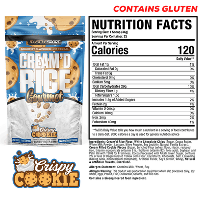 Cream'd Rice Gourmet - Hot Cereal - 25 Servings