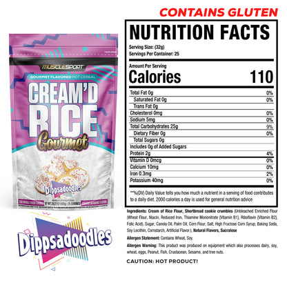 Cream'd Rice Gourmet VIP Access - Hot Cereal - 25 Servings