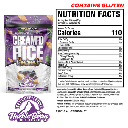 Cream'd Rice Gourmet - Hot Cereal - 25 Servings