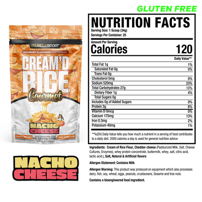 Cream'd Rice Gourmet - Hot Cereal - 25 Servings