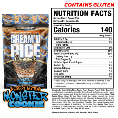 Cream'd Rice Gourmet - Hot Cereal - 25 Servings