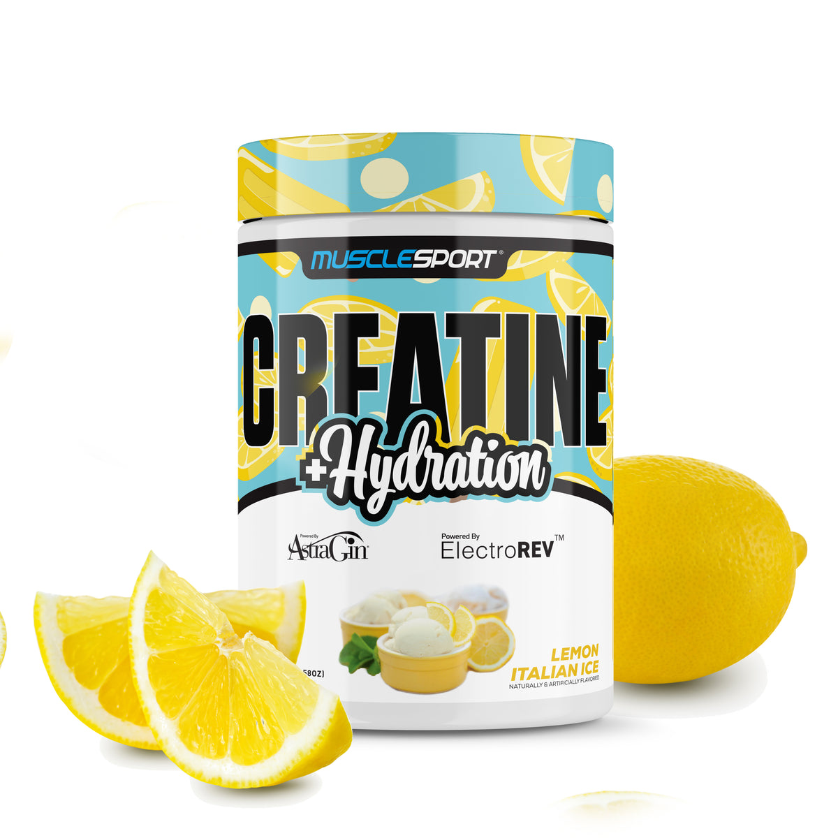 Creatine Hydration Lemon Italian Ice