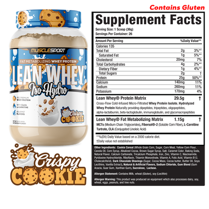 Lean Whey® Iso Hydro Gourmet Protein 2lb - Limited Edition