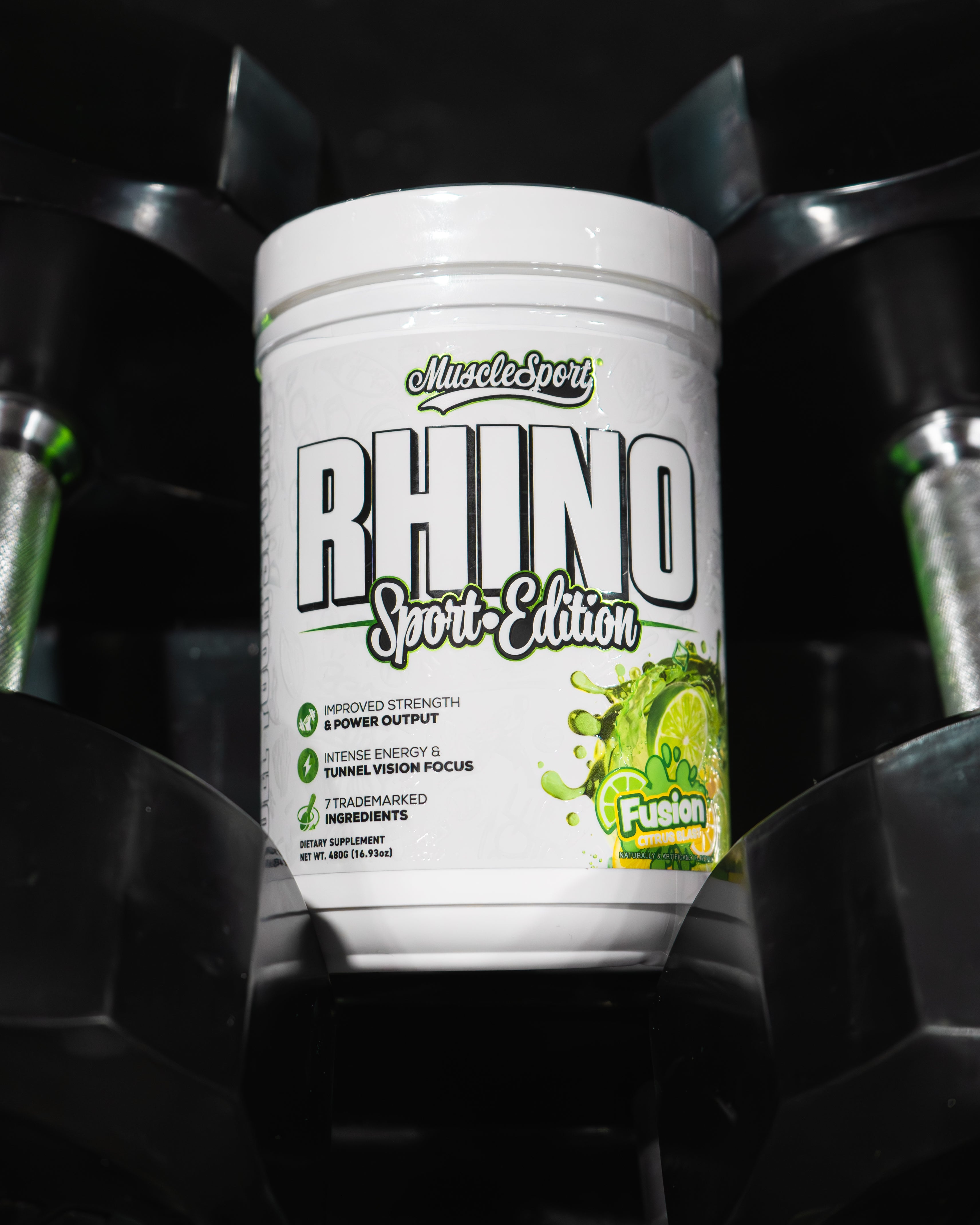 Rhino Sport Pre-workout - Limited Edition - 20 Servings – Musclesport®