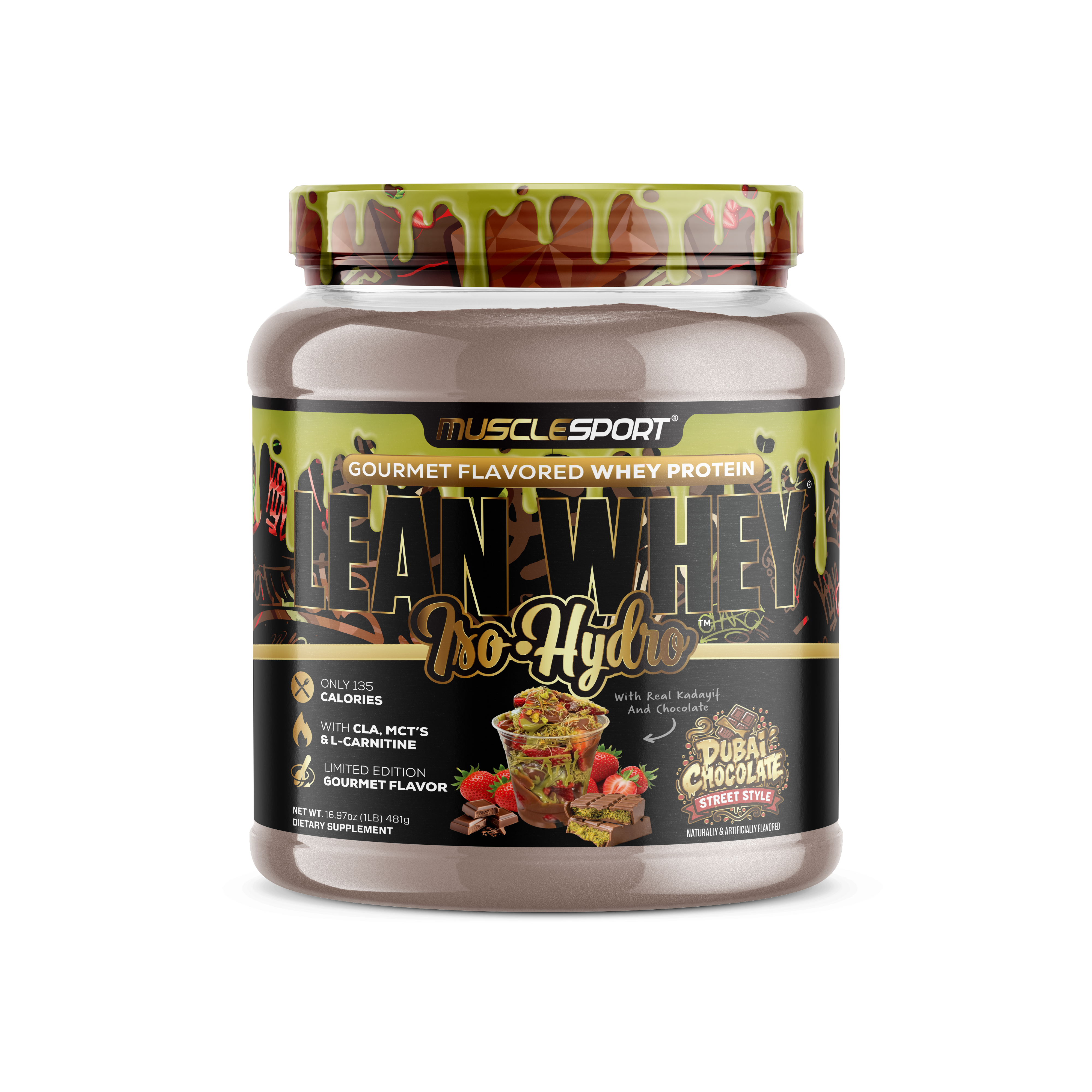 Lean Whey® Iso Hydro Gourmet Protein 1lb