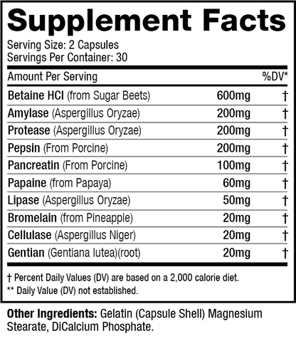 Enzyme Revolution - Digestive Enzyme Complex - Musclesport®