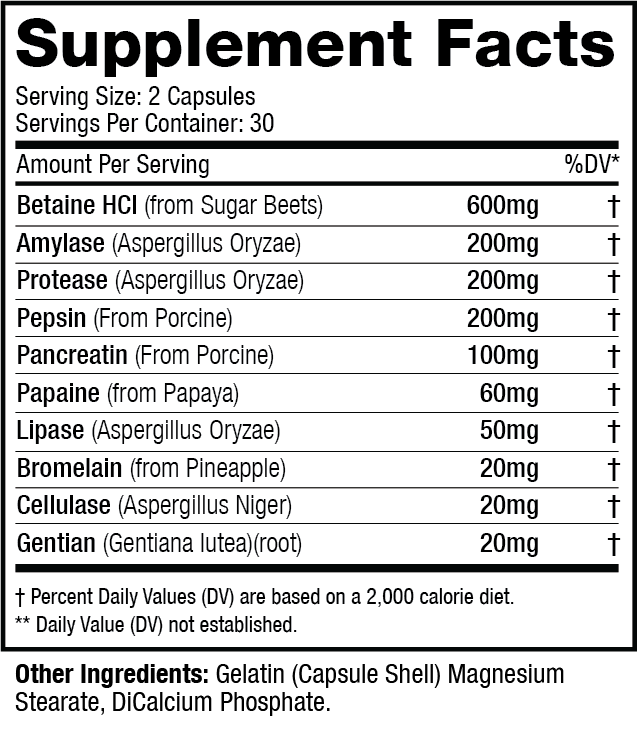 Enzyme Revolution - Digestive Enzyme Complex - Musclesport®