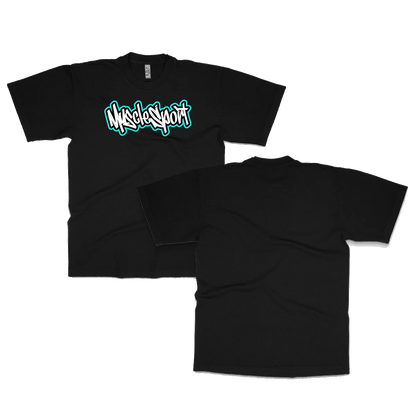"Graffiti Swag" T-Shirt - Blue