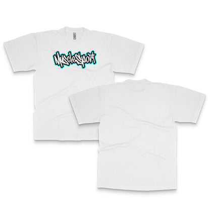 "Graffiti Swag" T-Shirt - Blue - Musclesport® - 