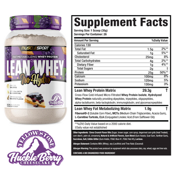 Lean Whey Huckleberry Limited Edition