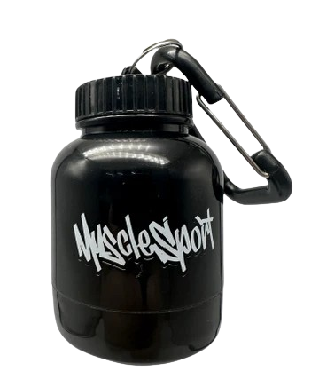 Musclesport Preworkout & Amino Powder Fill "N" Go Funnel w/Keychain Galactic Black