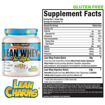 Lean Whey® Iso Hydro Gourmet Protein 1lb