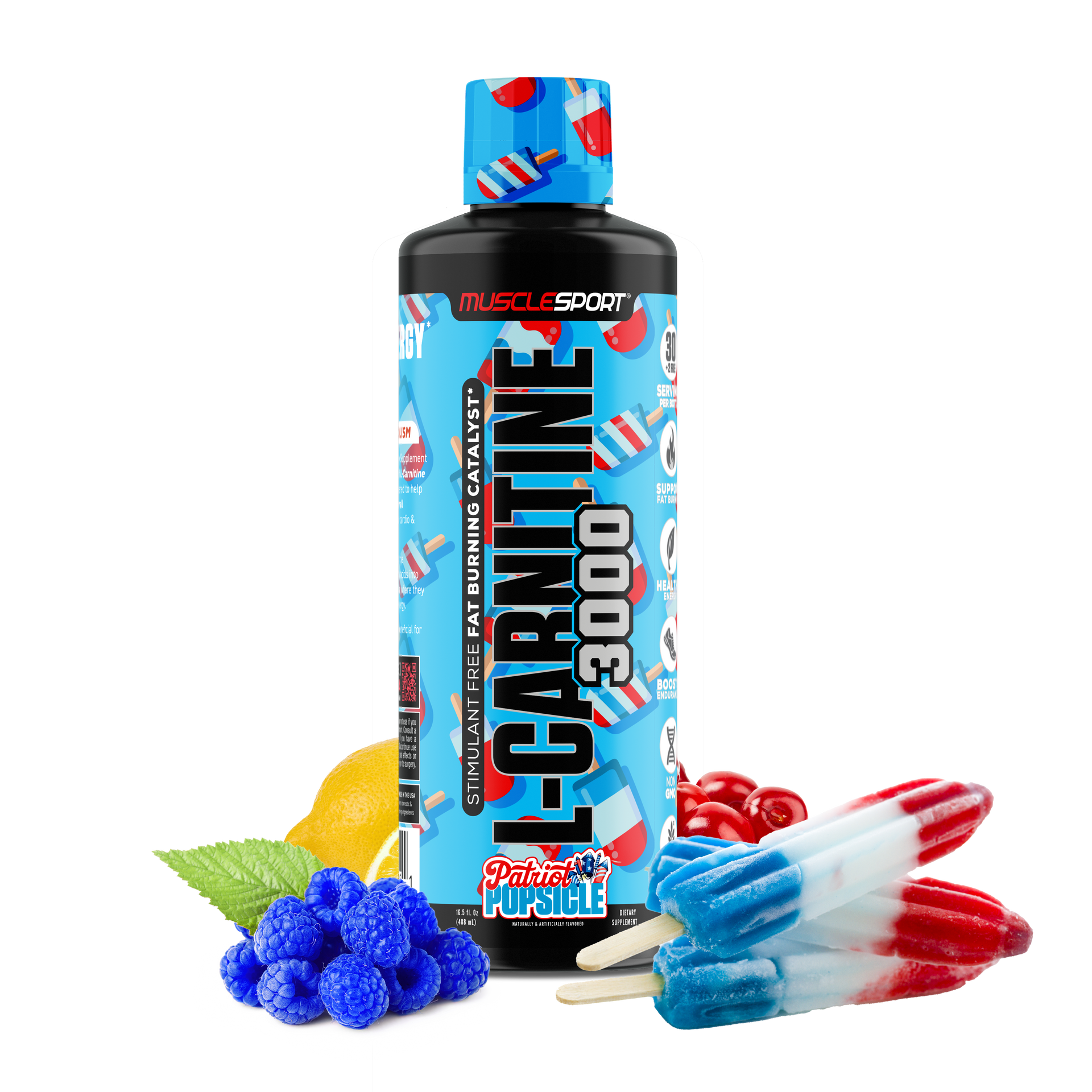L-Carnitine 3000 16.5oz Liquid – Musclesport®