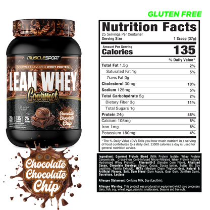Lean Whey® Gourmet 2lb - Premium Blended Protein