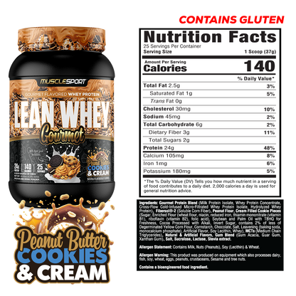 Lean Whey® Gourmet 2lb - Premium Blended Protein