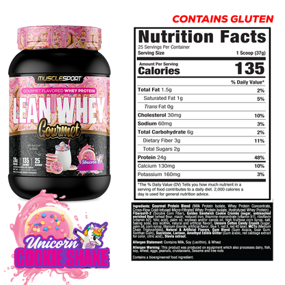 Lean Whey® Gourmet 2lb - Premium Blended Protein