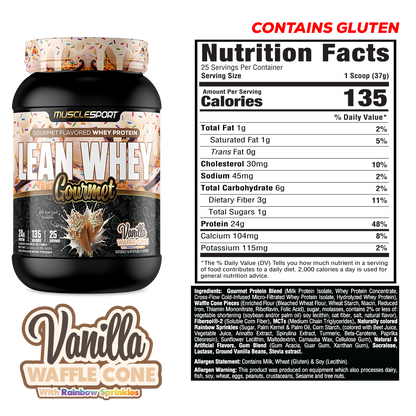 Lean Whey® Gourmet 2lb - Premium Blended Protein